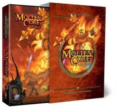 Upper Deck World Of Warcraft Molten Core Raid Deck(Maroon)
