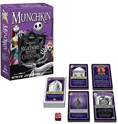 USAopoly Munchkin Nightmare Before Christmas(Purple)