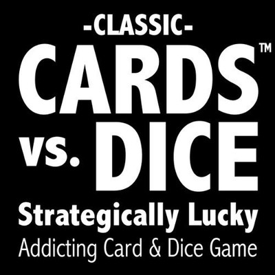 Cards vs. Dice Strategically Lucky Addicting & Dice(Black) 
Cards vs. Dice Strategically Lucky Addicting & Dice(Black)