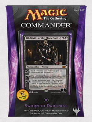 Wizards of the Coast Magic The Gathering Commander 2014 Sworn To Darkness Deck(Black)
Wizards of the Coast Magic The Gathering Commander 2014 Sworn To Darkness Deck(Black)