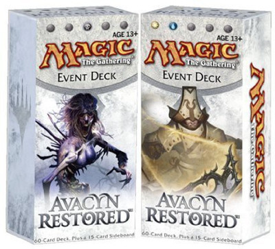 Wizards of the Coast Magic The Gathering Avacyn Restored Set Of Both Event Decks(White)
Wizards of the Coast Magic The Gathering Avacyn Restored Set Of Both Event Decks(White)