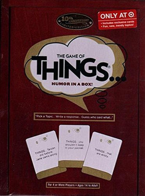 Patch Products, LLC The Of Things Humor In A Box 10Th Anniversary Limited(Maroon)
Patch Products, LLC The Of Things Humor In A Box 10Th Anniversary Limited(Maroon)