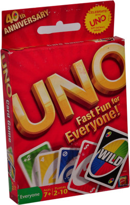 Mattel Games 41001 Uno Card Game 136068(Multicolor)