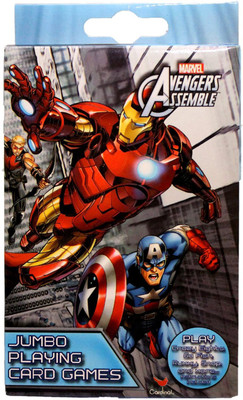 Marvel Avengers Assemble Jumbo Playing Card Games(Multicolor)