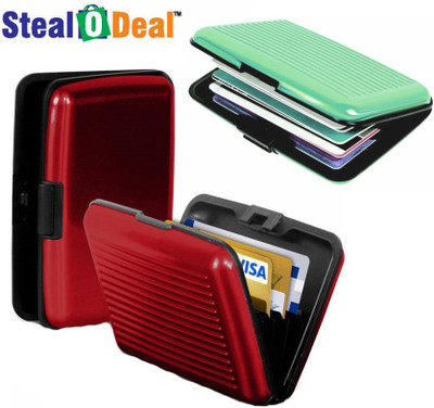 Stealodeal 2pc Red with Green Security Credit/Debit 6 Card Holder(Set of 3, Red, Green)
Stealodeal 2pc Red with Green Security Credit/Debit 6 Card Holder(Set of 3, Red, Green)