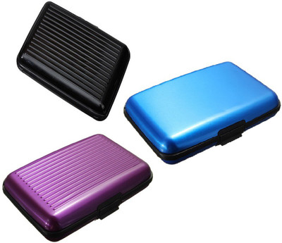 FASTOP Set of 3 FASTOP® ATM Card Business ID Card Holder Credit Card and Debit card Wallet Holder Aluminum Security Wallet RFID Protection 6 Card Holder(Set of 3, Multicolor)
FASTOP Set of 3 FASTOP® ATM Card Business ID Card Holder Credit Card and Debit card Wallet Holder Aluminum Security Wallet RFID Protection 6 Card Holder(Set of 3, Multicolor)
