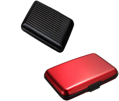 FASTOP Set of 2 FASTOP® ATM Card Business ID Card Holder Credit Card and Debit card Wallet Holder Aluminum Security Wallet RFID Protection 6 Card Holder(Set of 2, Multicolor)
FASTOP Set of 2 FASTOP® ATM Card Business ID Card Holder Credit Card and Debit card Wallet Holder Aluminum Security Wallet RFID Protection 6 Card Holder(Set of 2, Multicolor)