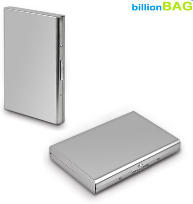 Billionbag | Pack of 2 | High Quality Steel Plain Executive ATM 6 Card Holder(Set of 2, Silver)
Billionbag | Pack of 2 | High Quality Steel Plain Executive ATM 6 Card Holder(Set of 2, Silver)