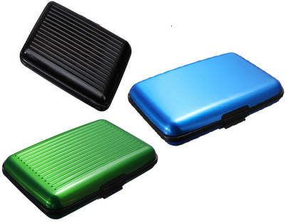 FASTOP Set of 3 FASTOP® ATM Card Business ID Card Holder Credit Card and Debit card Wallet Holder Aluminum Security Wallet RFID Protection 6 Card Holder(Set of 3, Multicolor)
FASTOP Set of 3 FASTOP® ATM Card Business ID Card Holder Credit Card and Debit card Wallet Holder Aluminum Security Wallet RFID Protection 6 Card Holder(Set of 3, Multicolor)
