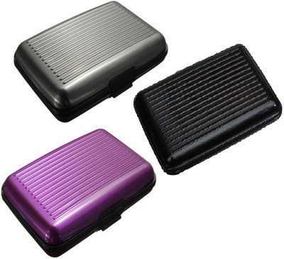 FASTOP Set of 3 FASTOP® ATM Card Business ID Card Holder Credit Card and Debit card Wallet Holder Aluminum Security Wallet RFID Protection 6 Card Holder(Set of 3, Multicolor)
FASTOP Set of 3 FASTOP® ATM Card Business ID Card Holder Credit Card and Debit card Wallet Holder Aluminum Security Wallet RFID Protection 6 Card Holder(Set of 3, Multicolor)