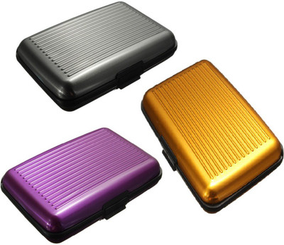 FASTOP Set of 3 FASTOP® ATM Card Business ID Card Holder Credit Card and Debit card Wallet Holder Aluminum Security Wallet RFID Protection 6 Card Holder(Set of 3, Multicolor)
FASTOP Set of 3 FASTOP® ATM Card Business ID Card Holder Credit Card and Debit card Wallet Holder Aluminum Security Wallet RFID Protection 6 Card Holder(Set of 3, Multicolor)