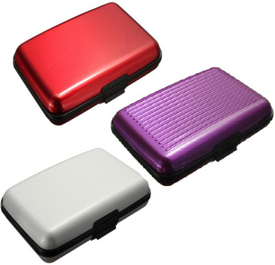 FASTOP Set of 3 FASTOP® ATM Card Business ID Card Holder Credit Card and Debit card Wallet Holder Aluminum Security Wallet RFID Protection 6 Card Holder(Set of 3, Multicolor)
FASTOP Set of 3 FASTOP® ATM Card Business ID Card Holder Credit Card and Debit card Wallet Holder Aluminum Security Wallet RFID Protection 6 Card Holder(Set of 3, Multicolor)