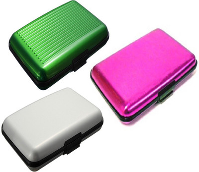 FASTOP Set of 3 FASTOP® ATM Card Business ID Card Holder Credit Card and Debit card Wallet Holder Aluminum Security Wallet RFID Protection 6 Card Holder(Set of 3, Multicolor)
FASTOP Set of 3 FASTOP® ATM Card Business ID Card Holder Credit Card and Debit card Wallet Holder Aluminum Security Wallet RFID Protection 6 Card Holder(Set of 3, Multicolor)