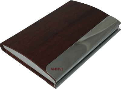 Ammvi Creations 15 Card Holder(Set of 1, Brown)
Ammvi Creations 15 Card Holder(Set of 1, Brown)