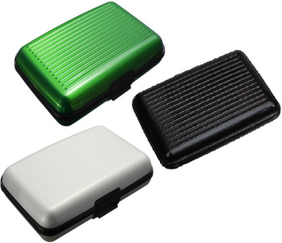 FASTOP Set of 3 FASTOP® ATM Card Business ID Card Holder Credit Card and Debit card Wallet Holder Aluminum Security Wallet RFID Protection 6 Card Holder(Set of 3, Multicolor)
FASTOP Set of 3 FASTOP® ATM Card Business ID Card Holder Credit Card and Debit card Wallet Holder Aluminum Security Wallet RFID Protection 6 Card Holder(Set of 3, Multicolor)