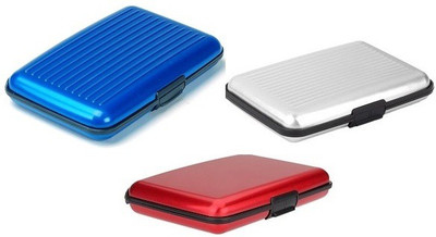 FASTOP ATM Card Holder Aluminum Metal Case Box, Hard Case, Holder Business Card ID Wallet, credit and debit card holder 6 Card Holder(Set of 3, Multicolor)
FASTOP ATM Card Holder Aluminum Metal Case Box, Hard Case, Holder Business Card ID Wallet, credit and debit card holder 6 Card Holder(Set of 3, Multicolor)