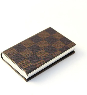 Roccia Indiano Exclusive 15 Card Holder(Set of 1, Brown)