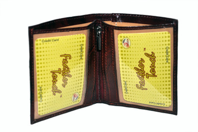 NoVowels 4 Card Holder(Set of 1, Maroon)