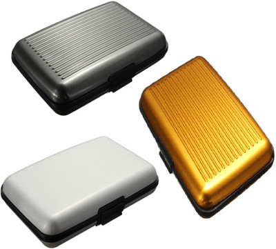 FASTOP Set of 3 FASTOP® ATM Card Business ID Card Holder Credit Card and Debit card Wallet Holder Aluminum Security Wallet RFID Protection 6 Card Holder(Set of 3, Multicolor)
FASTOP Set of 3 FASTOP® ATM Card Business ID Card Holder Credit Card and Debit card Wallet Holder Aluminum Security Wallet RFID Protection 6 Card Holder(Set of 3, Multicolor)