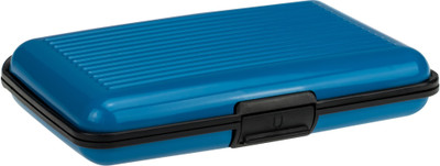 Anni Creation Men Travel Blue Plastic Card Holder(6 Card Slots), Sky blue