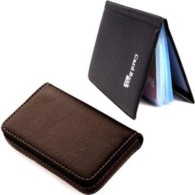 Stealodeal 40 Cards Keeping Book With Brown Leather 40 Card Holder(Set of 2, Black, Brown)
Stealodeal 40 Cards Keeping Book With Brown Leather 40 Card Holder(Set of 2, Black, Brown)