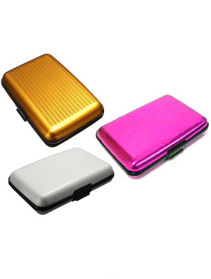 FASTOP Set of 3 FASTOP® ATM Card Business ID Card Holder Credit Card and Debit card Wallet Holder Aluminum Security Wallet RFID Protection 6 Card Holder(Set of 3, Multicolor)
FASTOP Set of 3 FASTOP® ATM Card Business ID Card Holder Credit Card and Debit card Wallet Holder Aluminum Security Wallet RFID Protection 6 Card Holder(Set of 3, Multicolor)