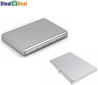 Stealodeal Waterproof Business ID Atm Wallet With Steel 6 Card Holder(Set of 2, Silver)
Stealodeal Waterproof Business ID Atm Wallet With Steel 6 Card Holder(Set of 2, Silver)