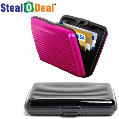 Stealodeal Black and Pink Security Credit/Debit 6 Card Holder(Set of 2, Black, Pink)
Stealodeal Black and Pink Security Credit/Debit 6 Card Holder(Set of 2, Black, Pink)