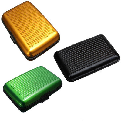 FASTOP Set of 3 FASTOP® ATM Card Business ID Card Holder Credit Card and Debit card Wallet Holder Aluminum Security Wallet RFID Protection 6 Card Holder(Set of 3, Multicolor)
FASTOP Set of 3 FASTOP® ATM Card Business ID Card Holder Credit Card and Debit card Wallet Holder Aluminum Security Wallet RFID Protection 6 Card Holder(Set of 3, Multicolor)