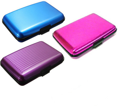 FASTOP Set of 3 FASTOP® ATM Card Business ID Card Holder Credit Card and Debit card Wallet Holder Aluminum Security Wallet RFID Protection 6 Card Holder(Set of 3, Multicolor)
FASTOP Set of 3 FASTOP® ATM Card Business ID Card Holder Credit Card and Debit card Wallet Holder Aluminum Security Wallet RFID Protection 6 Card Holder(Set of 3, Multicolor)