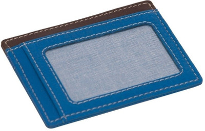 Justanned 4 Card Holder(Set of 1, Blue)