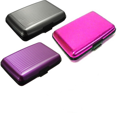 FASTOP Set of 3 FASTOP® ATM Card Business ID Card Holder Credit Card and Debit card Wallet Holder Aluminum Security Wallet RFID Protection 6 Card Holder(Set of 3, Multicolor)
FASTOP Set of 3 FASTOP® ATM Card Business ID Card Holder Credit Card and Debit card Wallet Holder Aluminum Security Wallet RFID Protection 6 Card Holder(Set of 3, Multicolor)