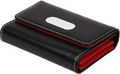 Atlas 4 Card Holder(Set of 1, Black)