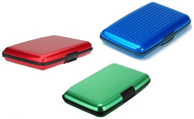 FASTOP ATM Card Holder Aluminum Metal Case Box, Hard Case, Holder Business Card ID Wallet, credit and debit card holder 6 Card Holder(Set of 3, Multicolor)
FASTOP ATM Card Holder Aluminum Metal Case Box, Hard Case, Holder Business Card ID Wallet, credit and debit card holder 6 Card Holder(Set of 3, Multicolor)