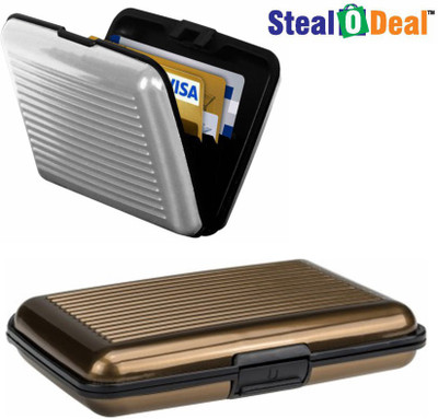 Stealodeal Grey and Brown Security Credit/Debit 6 Card Holder(Set of 2, Grey, Brown)
Stealodeal Grey and Brown Security Credit/Debit 6 Card Holder(Set of 2, Grey, Brown)