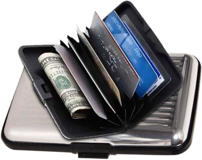 Elligator 6 Card Holder(Set of 1, Silver)
Elligator 6 Card Holder(Set of 1, Silver)