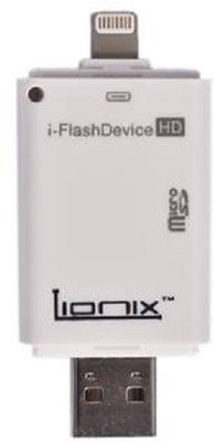 Lionix IFlash Drive Card Reader(White)