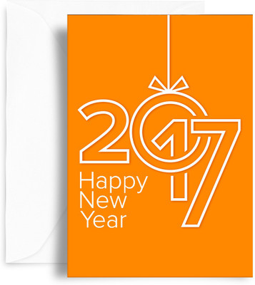 Kaarti Happy New Year Greeting Card(Multicolor, Pack of 1)
Kaarti Happy New Year Greeting Card(Multicolor, Pack of 1)