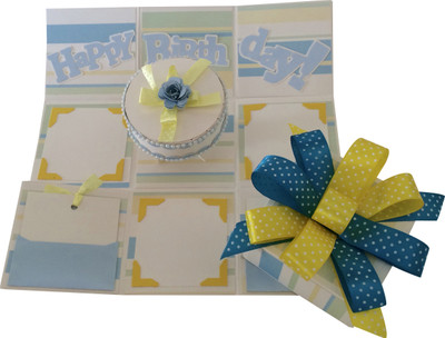 Crack of Dawn Crafts Birthday Handmade Explosion Box - Blue & Yellow Greeting Card(BlueIIYellow, Pack of 1)
Crack of Dawn Crafts Birthday Handmade Explosion Box - Blue & Yellow Greeting Card(BlueIIYellow, Pack of 1)