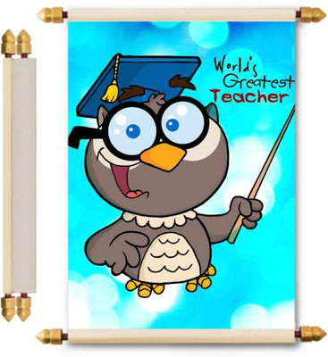 Lolprint Teachers Day Gifts Scroll Greeting Card(Multicolor, Pack of 1) 
Lolprint Teachers Day Gifts Scroll Greeting Card(Multicolor, Pack of 1)