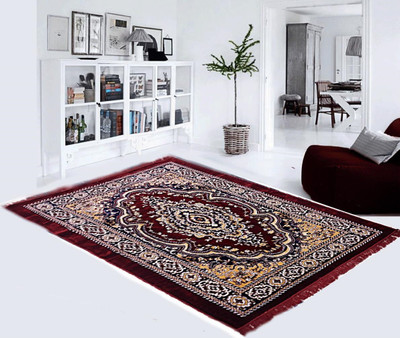 Superb Furnishings Multicolor Cotton Polyester Blend Carpet(152 cm X 213 cm)
Superb Furnishings Multicolor Cotton Polyester Blend Carpet(152 cm X 213 cm)