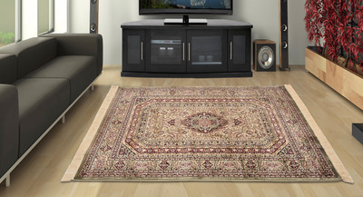 Presto Green Silk Carpet(150 cm X 210 cm)