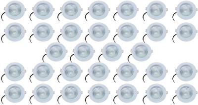 Bene LED 9w Round Ceiling Light, Color of LED Warm White (Yellow) (Pack of 32 Pcs) Recessed Ceiling Lamp
Bene LED 9w Round Ceiling Light, Color of LED Warm White (Yellow) (Pack of 32 Pcs) Recessed Ceiling Lamp