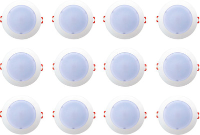 Bene 6w Round Ceiling Light , Color of LED White (Pack of 12 Pcs) Recessed Ceiling Lamp
Bene 6w Round Ceiling Light , Color of LED White (Pack of 12 Pcs) Recessed Ceiling Lamp