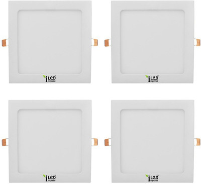 Imperial 15 Watt LED Panel light (Square, Cool White,6000-6500k, Combo of 4) Recessed Ceiling Lamp
Imperial 15 Watt LED Panel light (Square, Cool White,6000-6500k, Combo of 4) Recessed Ceiling Lamp