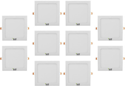 Imperial 15 Watt LED Panel light (Square, Cool White,6000-6500k, Combo of 10) Recessed Ceiling Lamp
Imperial 15 Watt LED Panel light (Square, Cool White,6000-6500k, Combo of 10) Recessed Ceiling Lamp