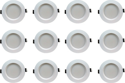 Bene 5w Round Ceiling Light , Color of LED White (Pack of 12 Pcs) Recessed Ceiling Lamp
Bene 5w Round Ceiling Light , Color of LED White (Pack of 12 Pcs) Recessed Ceiling Lamp