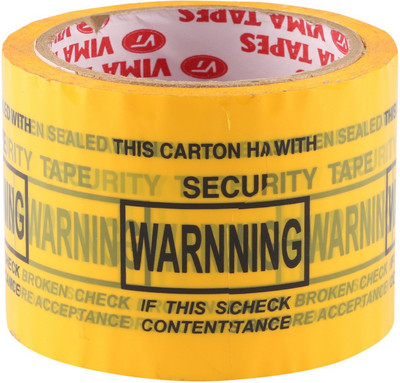 Vima Single sided Handheld Gum Tape (Manual)(Set of 4, Yellow)