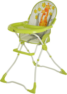 Toy House Baby High Chair-Giraffe(Green)