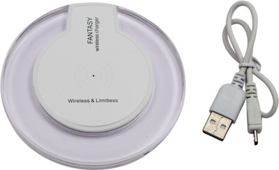 Speed Y002 Qi Standard Wireless Mobile Charging Pad, White
